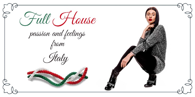 Страсть и чувства из Италии! Новая осенняя коллекция в разделе FULL HOUSE
